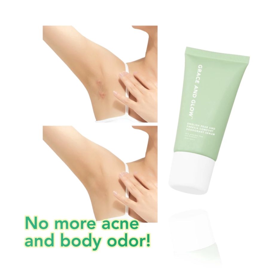 Grace and Glow English Pear & Freesia Comfort Deodorant Serum 50ml