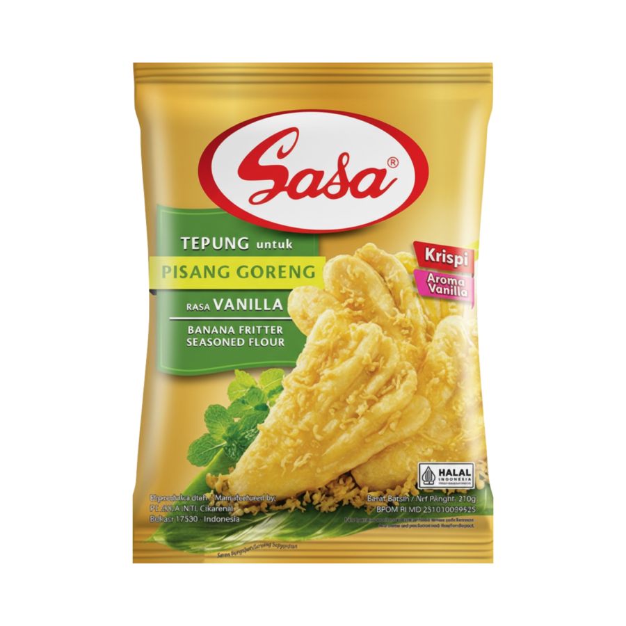 Sasa Tepung Pisang Goreng Vanilla 210gram