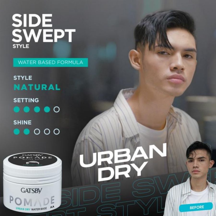 Gatsby Styling Pomade Urban Dry Cup 75gram