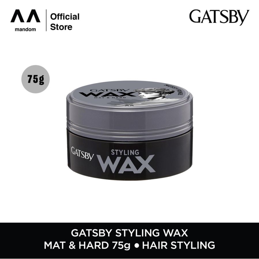 Gatsby Styling Wax Mat & Hard Gel Rambut 75gram