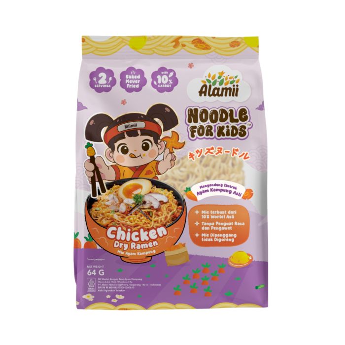 Alamii Chicken Dry Ramen Makanan Anak