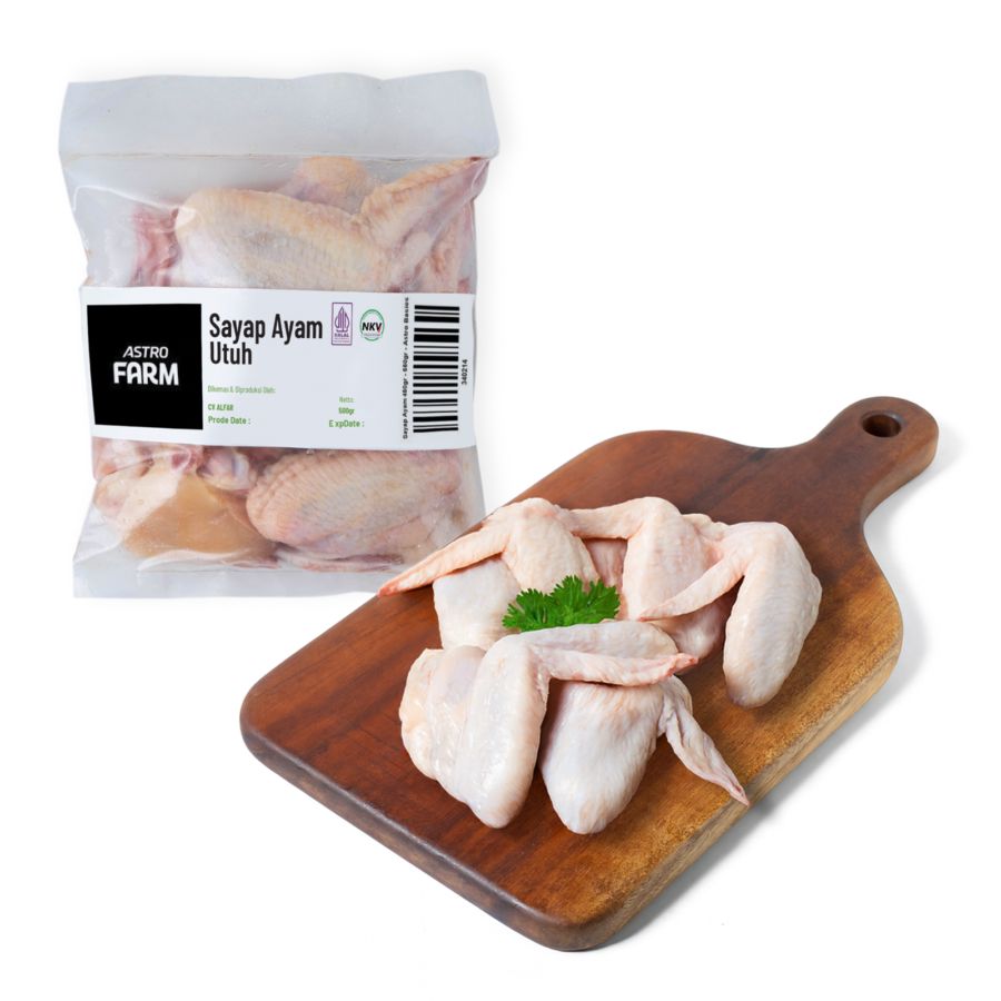 Sayap Ayam Utuh Astro Farm 450-550gram