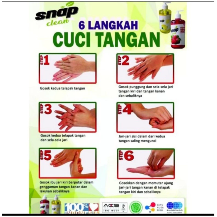 Snap Clean Strawberry Antibacterial Handwash Jerigen 4liter