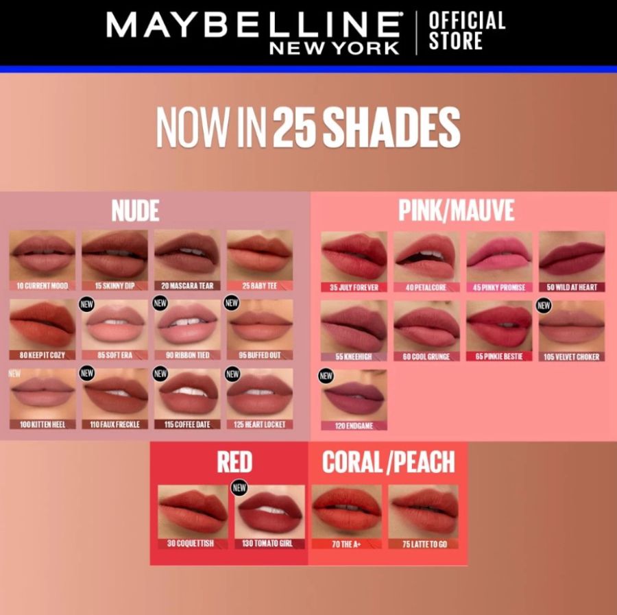 Maybelline Superstay Teddy Tint 80 Keep It Cozy Lipcream 5ml