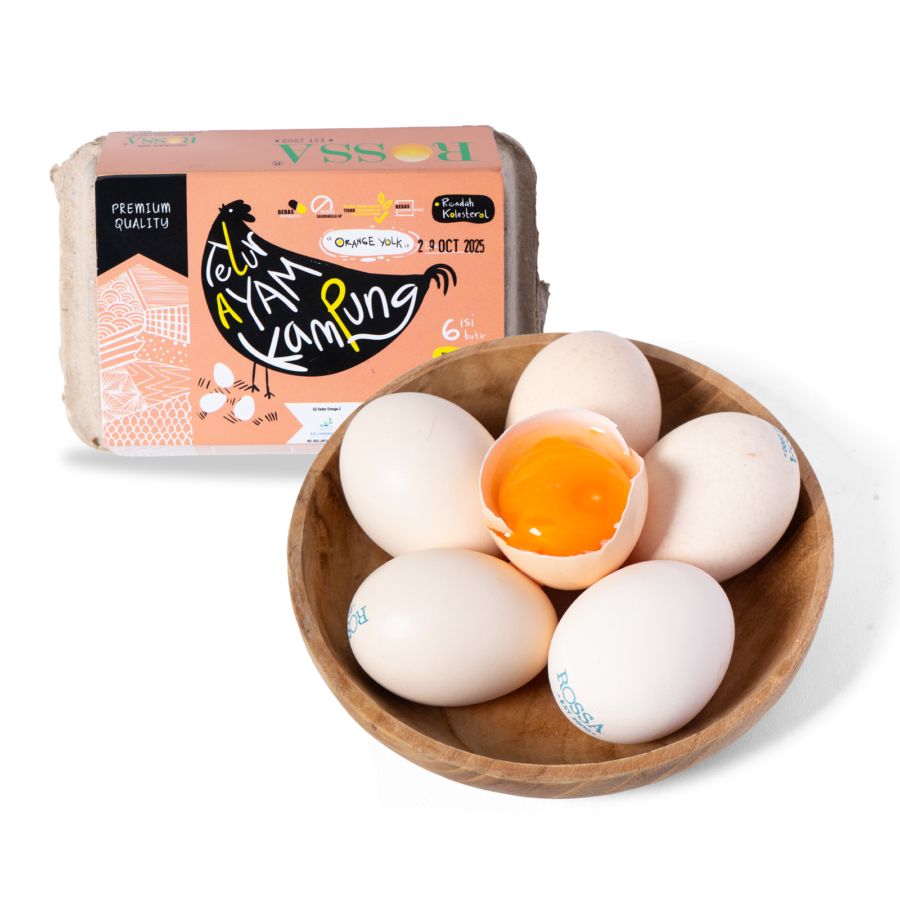Rossa Farm Telur Ayam Kampung 6butir