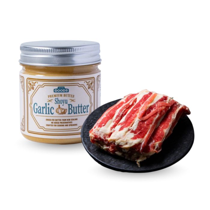 Daging Sapi Brisket Slice AUS Premium 500gr & Shoyu Garlic Butter 100gr