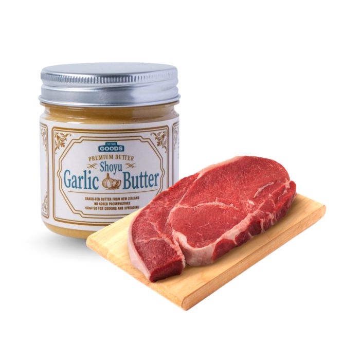 Sirloin Steak AUS 500gr & Shoyu Garlic Butter 100gr