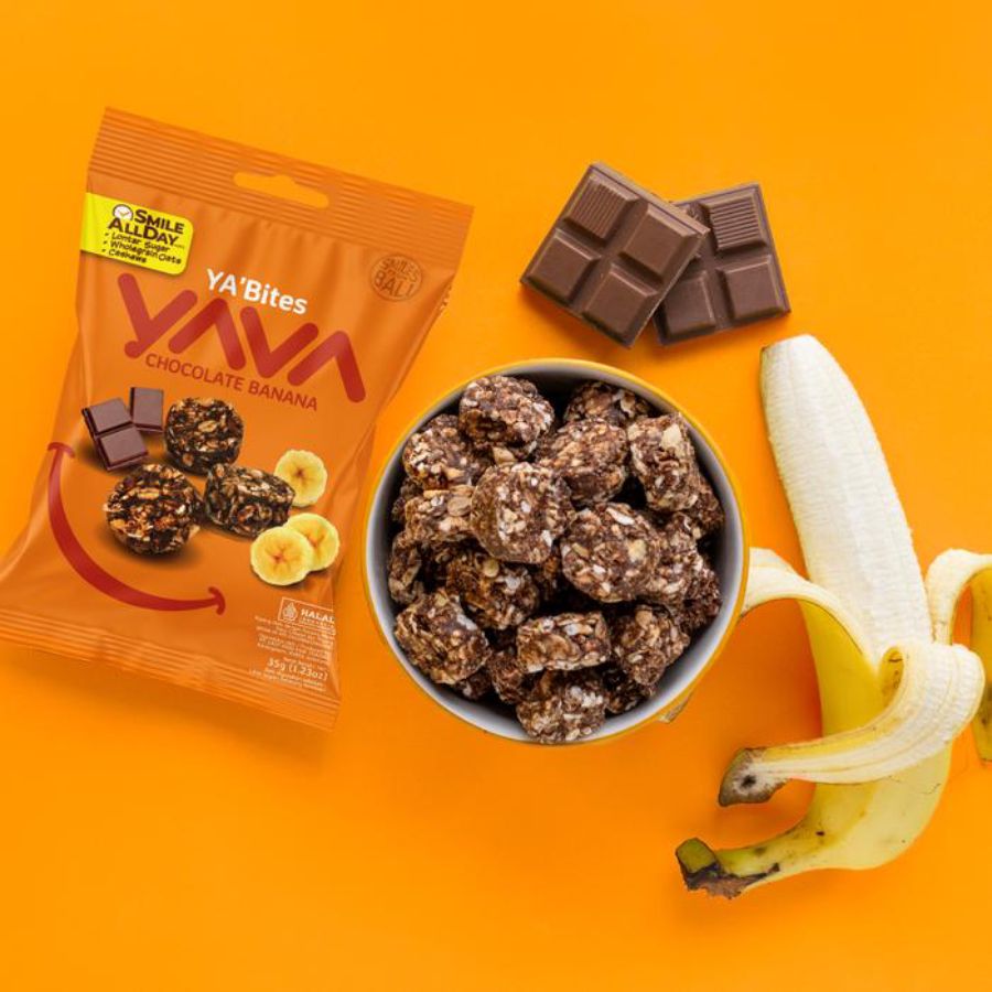 Yava YA'Bites Chocolate Banana 35gram