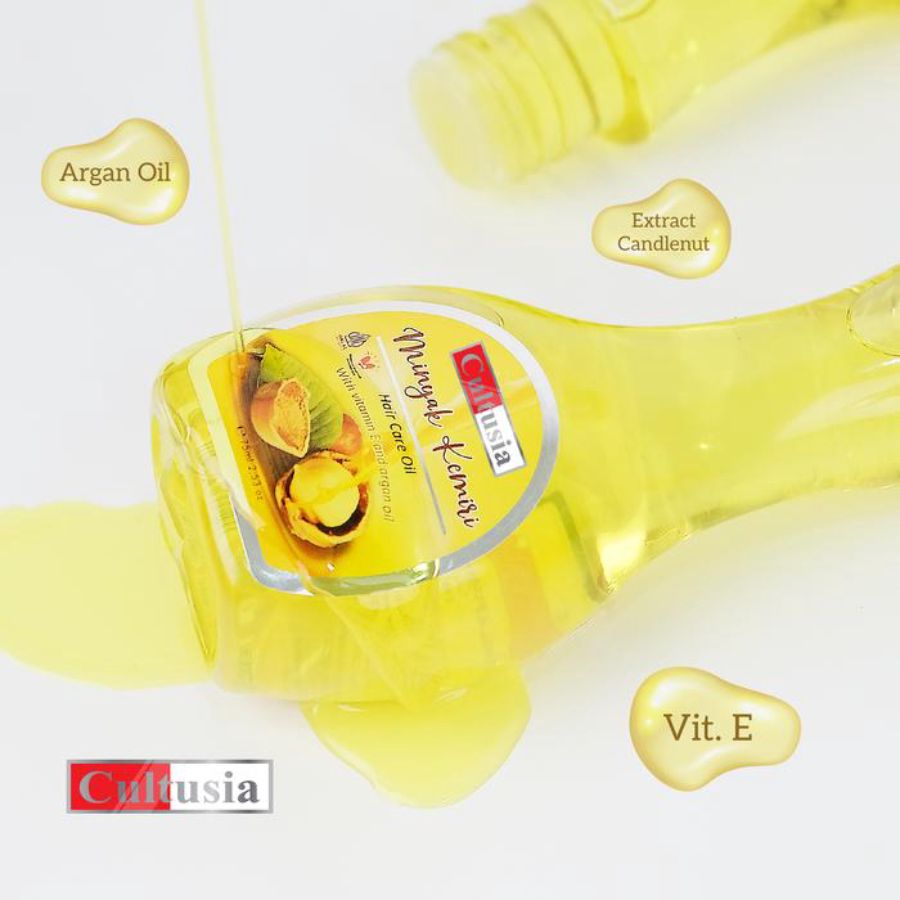 Cultusia Minyak Kemiri Perawatan Rambut 75ml