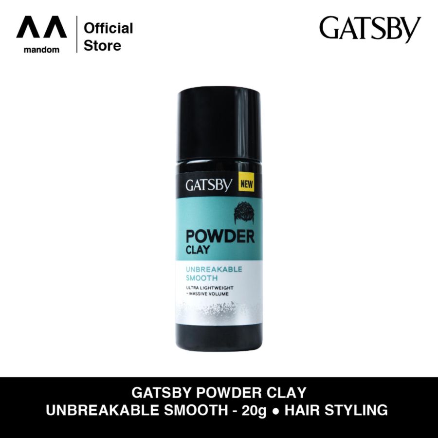 Gatsby Powder Clay Unbreakable Smooth 1pcs