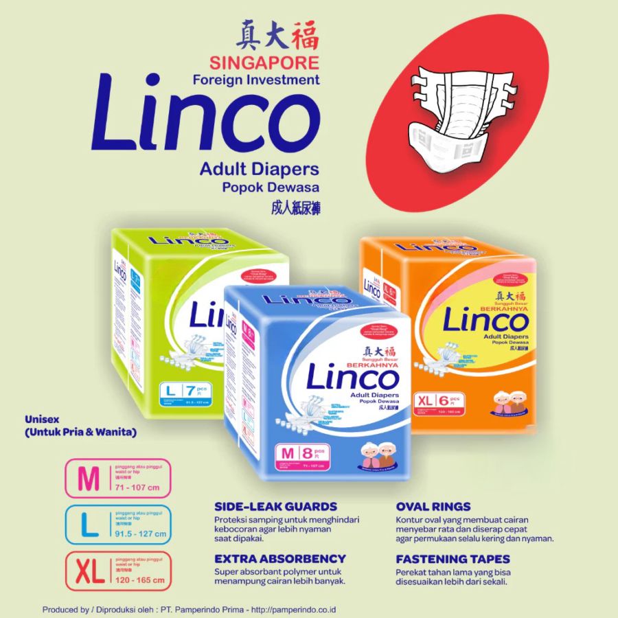 Linco Adult Diapers L7 1pack