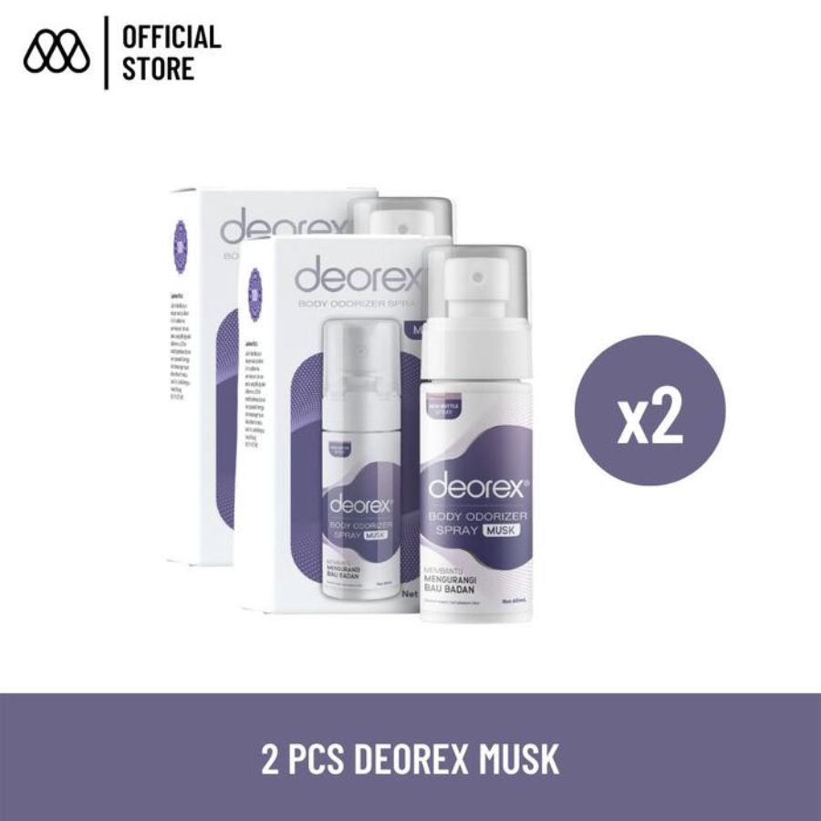 Deorex Musk Body Odorizer Spray 60ml