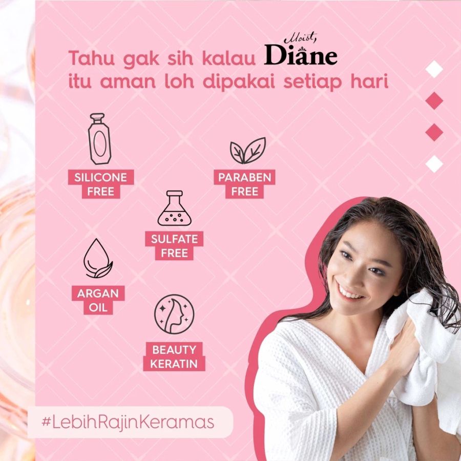Moist Diane Extra Hair Fall Control Shampoo 450ml