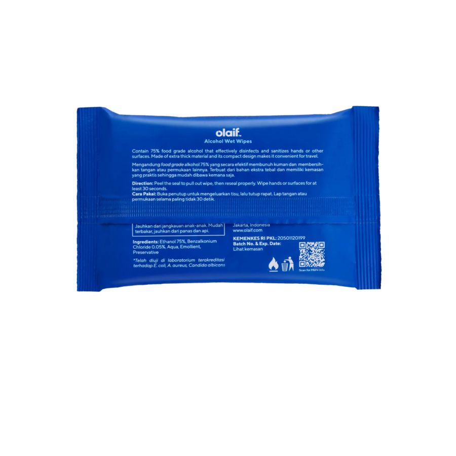 Olaif Alcohol Wet Wipes 10sheets