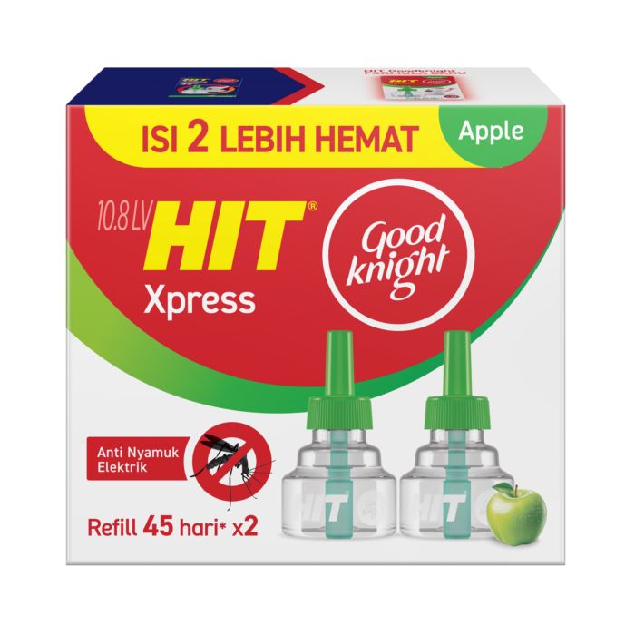 HIT Good Knight Non Stop Apple Pembasmi Serangga 2 x 35 ml