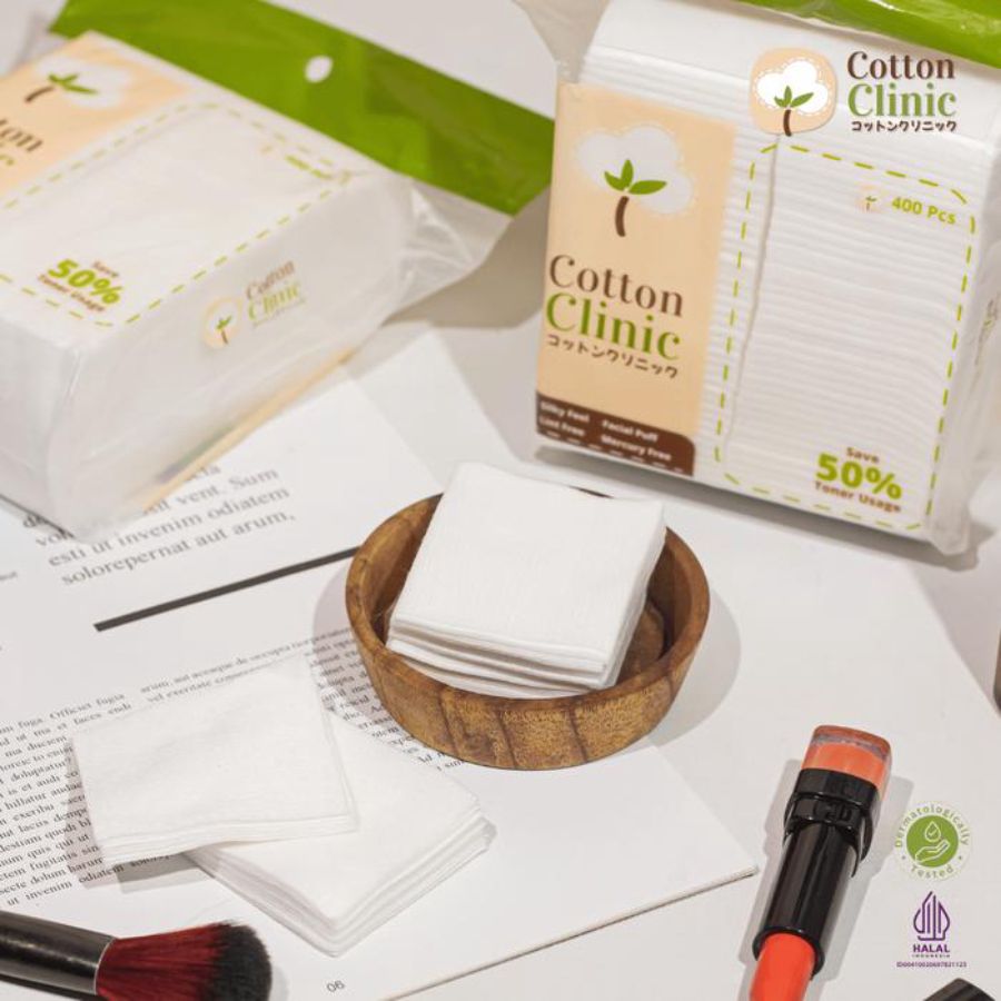 Cotton Clinic Toner Cotton Pads 400pcs