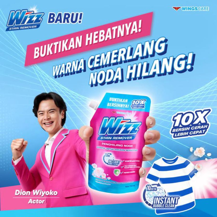Wizz Floral Fresh Stain Remover 750 ml 1pcs