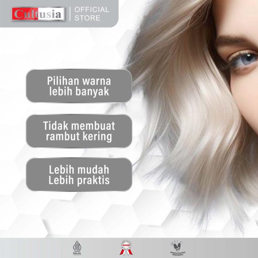 Cultusia Bleaching Rambut 0/00 30ml
