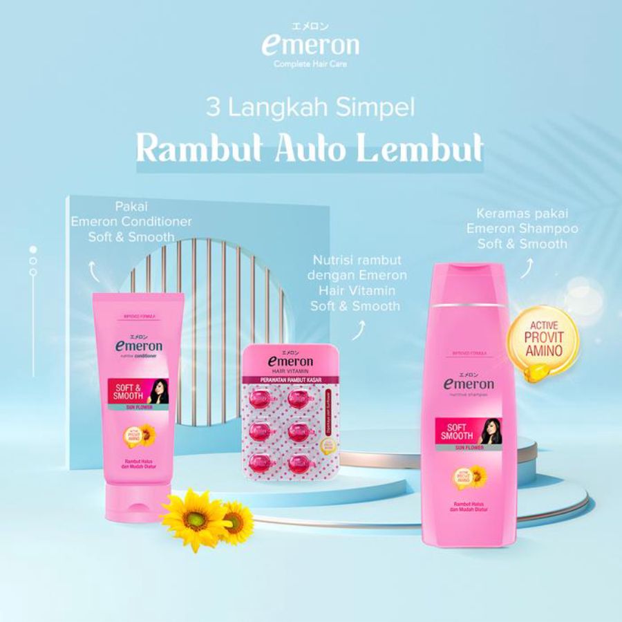 Emeron Soft & Smooth Hair Vitamin 6butir