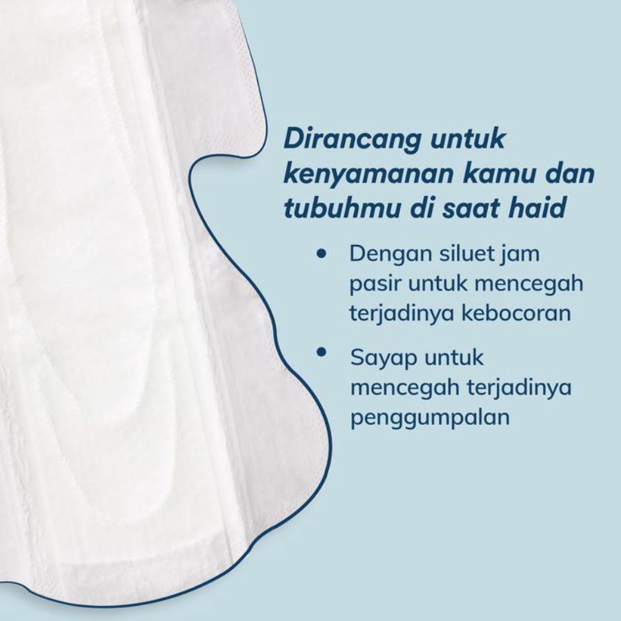 Blood Corn Liner Unscented 0.1cm Pembalut Wanita 30pcs