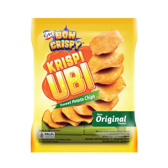 Snack Boncrispy Ubi Original 50gram