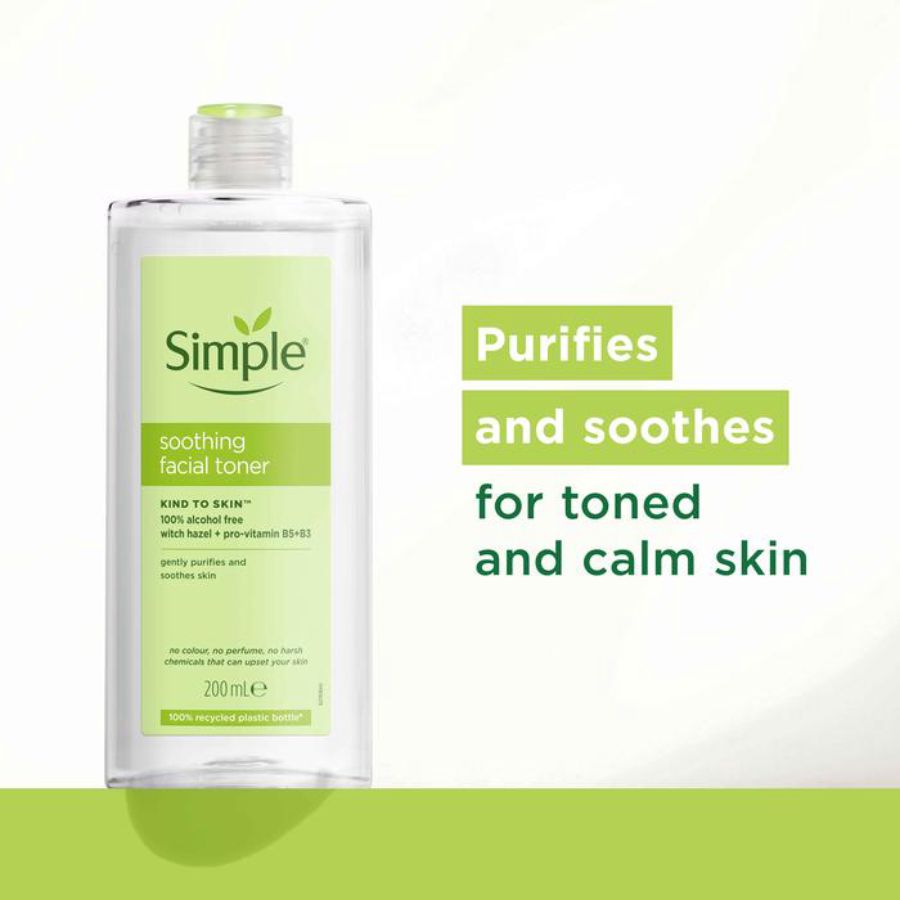 Simple Soothing Facial Toner 200ml