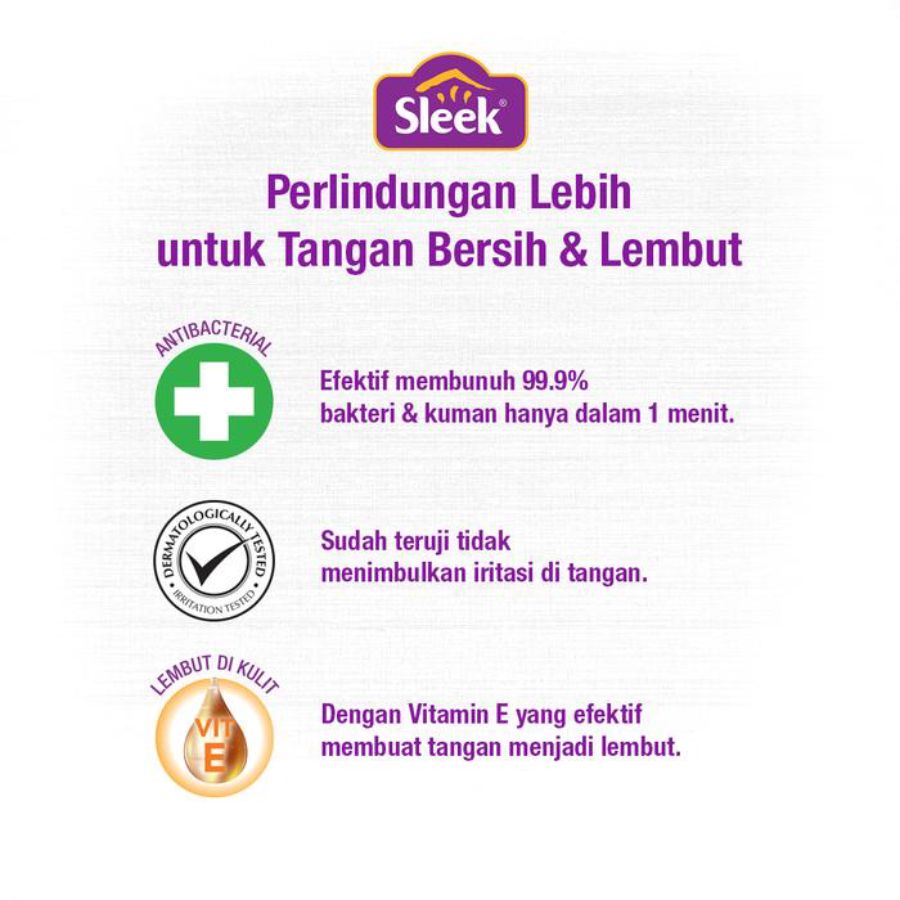 Sleek Strawberry Handwash Pouch 400ml