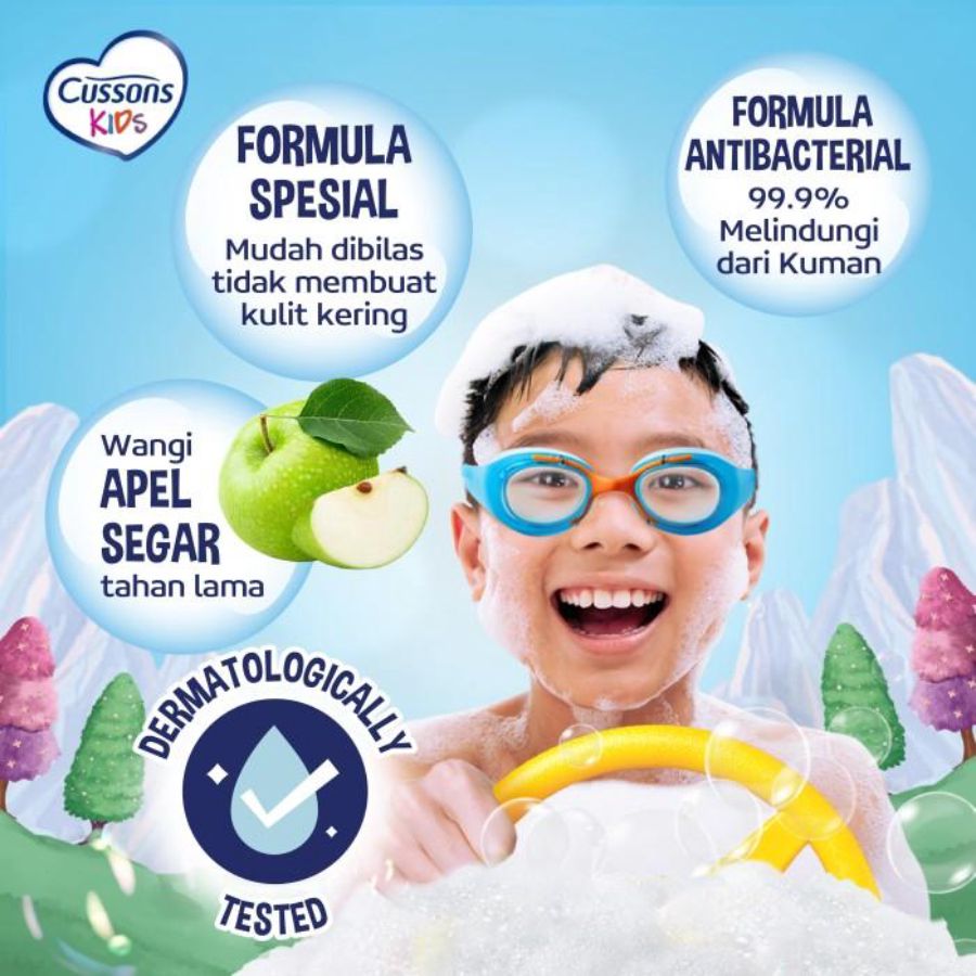 Cussons Kids Hair & Body Wash Fresh Protect 280ml