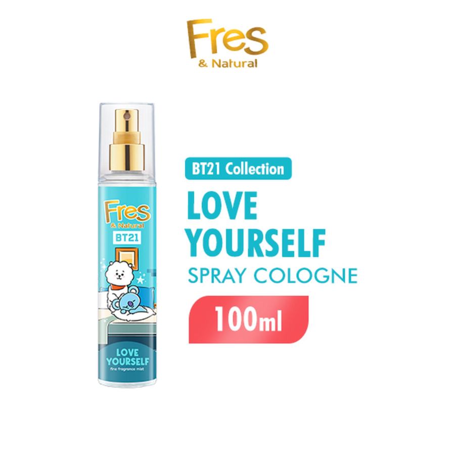 Fres & Natural BT21 Love Yourself Cologne Spray 100ml