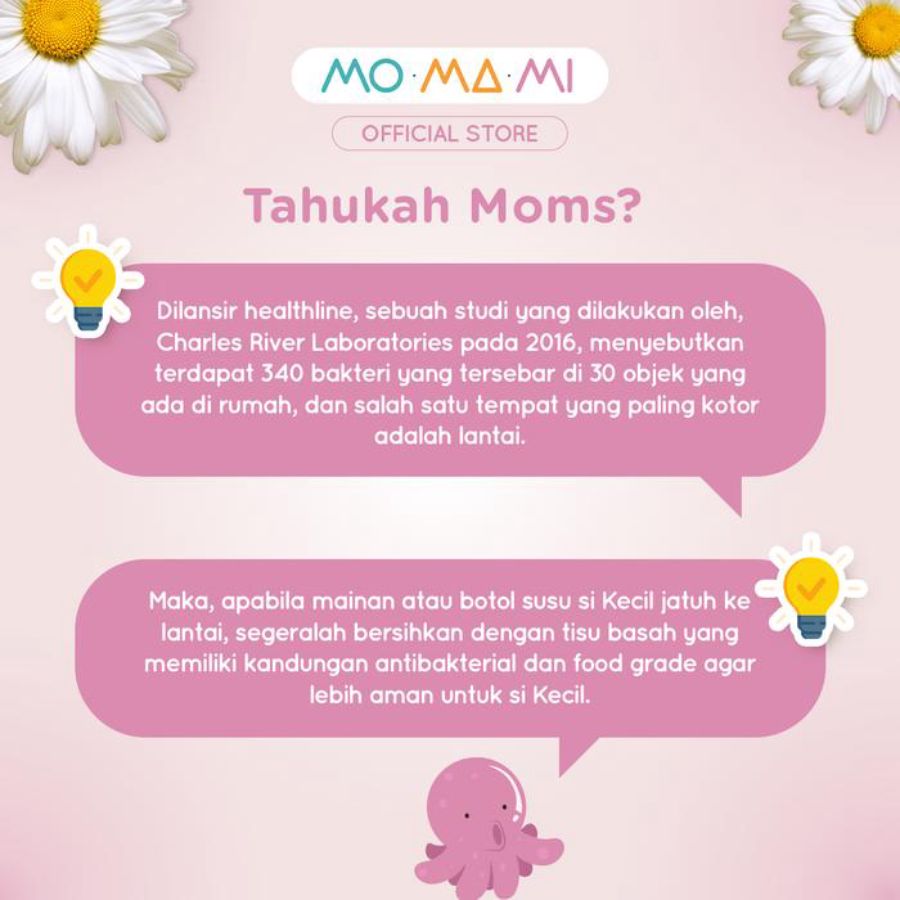 Momami Pacifier & Bottles Wet Wipes 30sheets