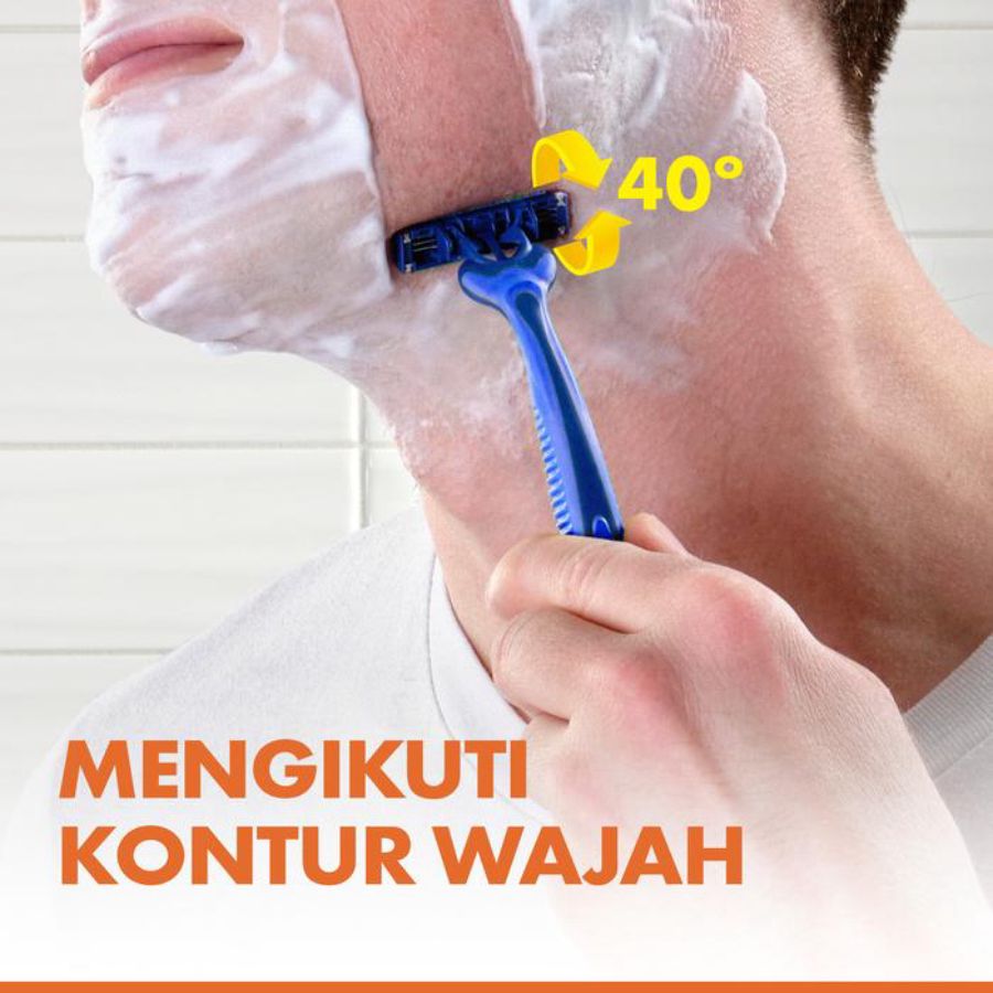 Gillette Blue 3 Comfort 2pcs