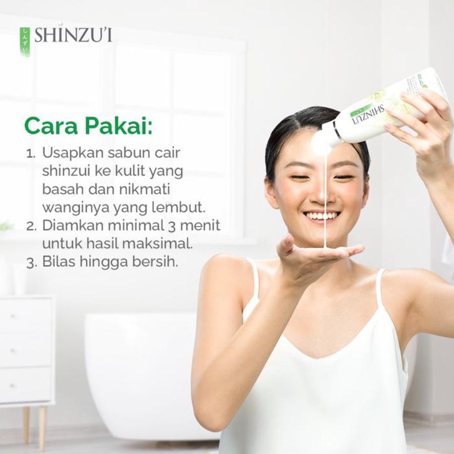 Shinzui Body Cleanser Kirei Botol 480ml