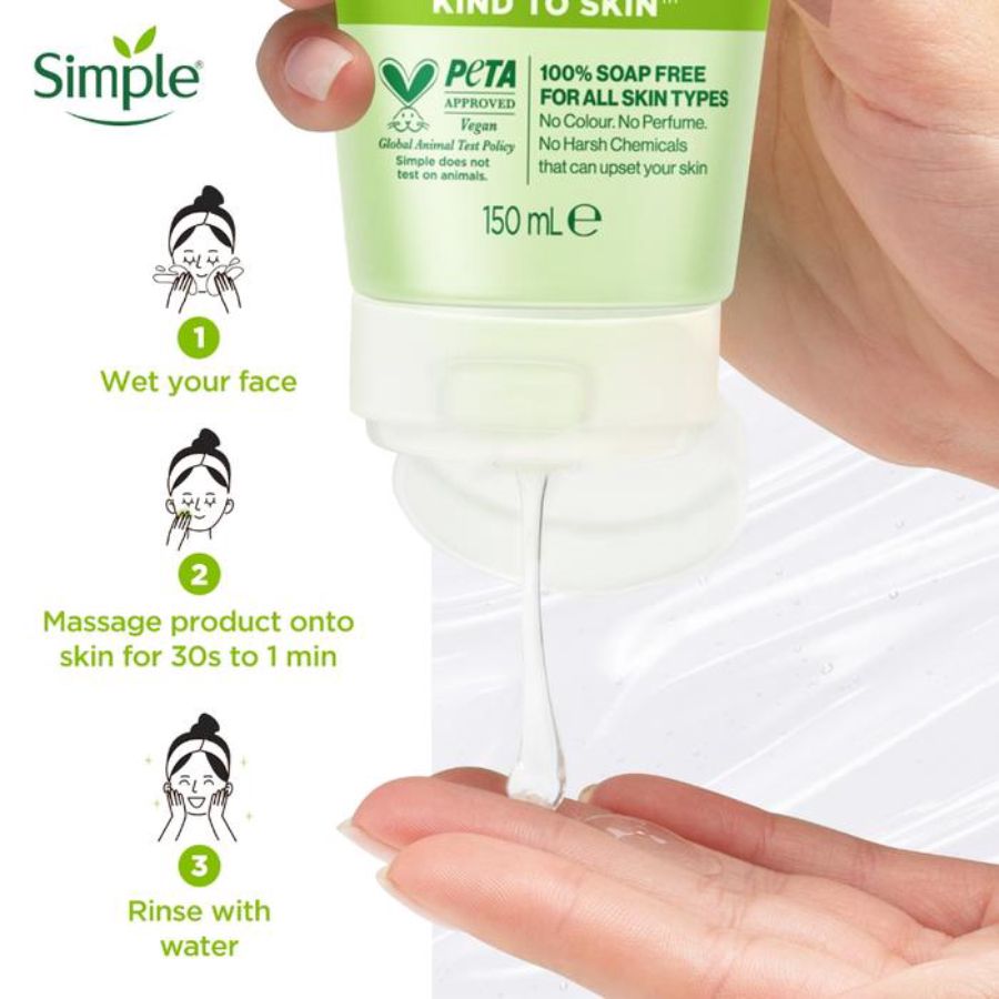 Simple Gel Refreshing Facial Wash 150ml
