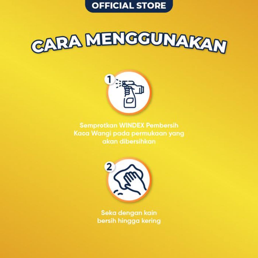 Windex Lemon Pembersih Kaca 500ml