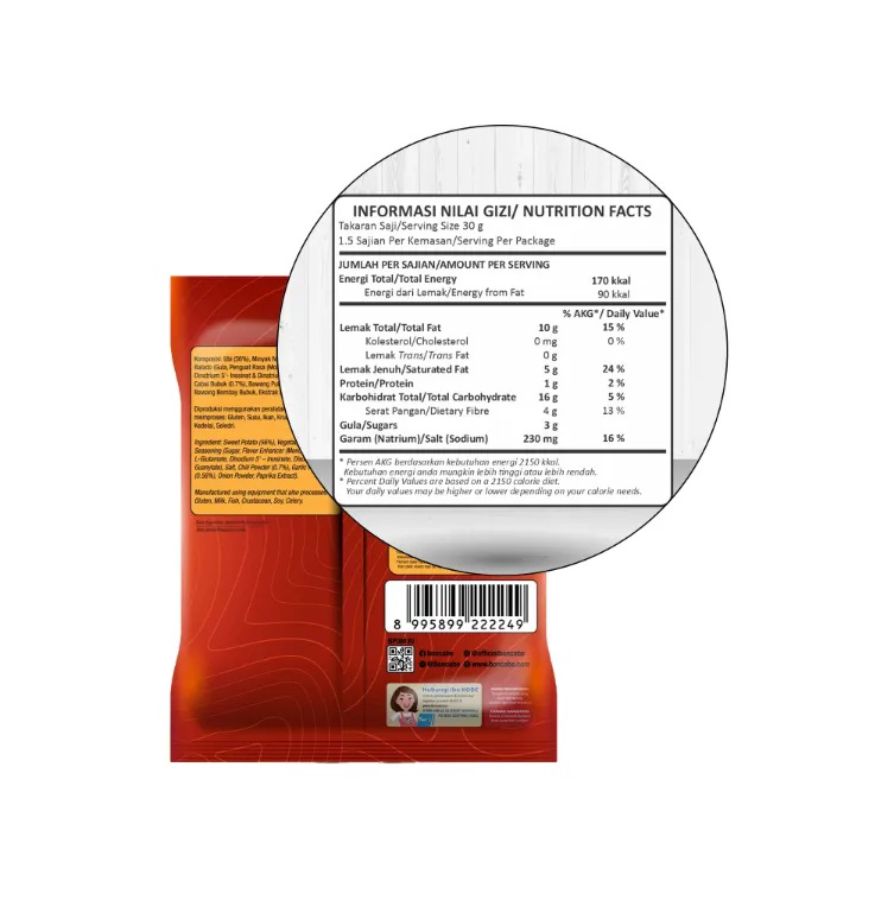 Kobe Bon Crispy Ubi Balado