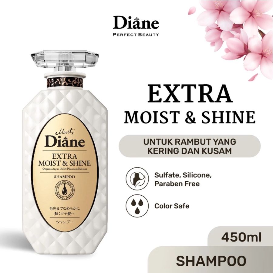 Moist Diane Extra Moist & Shine Shampoo 450ml
