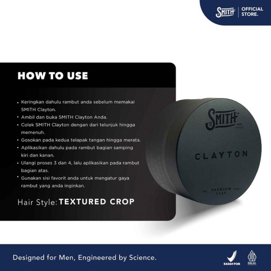 SMITH Clayton Hair Clay 55gram