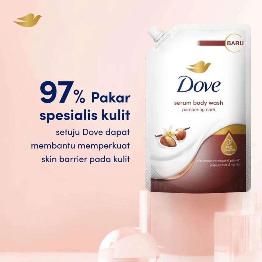 Dove Pampering Care Serum Body Wash 400ml