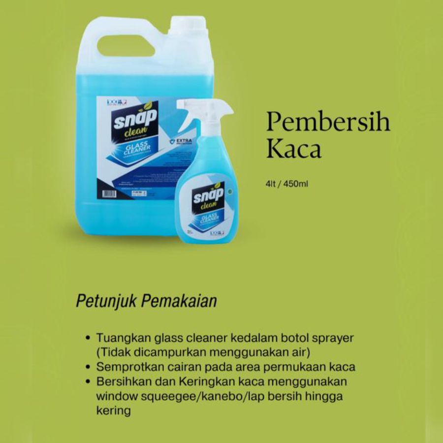 Snap Clean Siklus Pembersih Kaca Jerigen 4liter