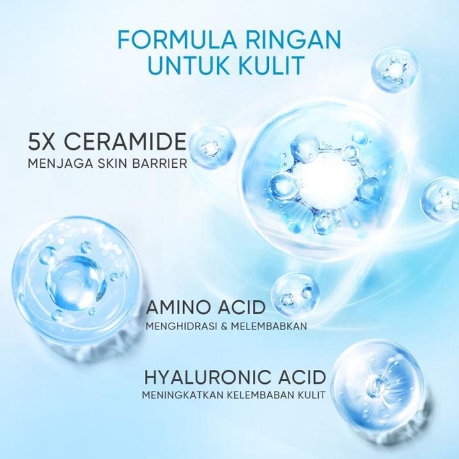 Skintific 5X Ceramide Low pH Cleanser for Sensitive Skin Face Wash 80ml