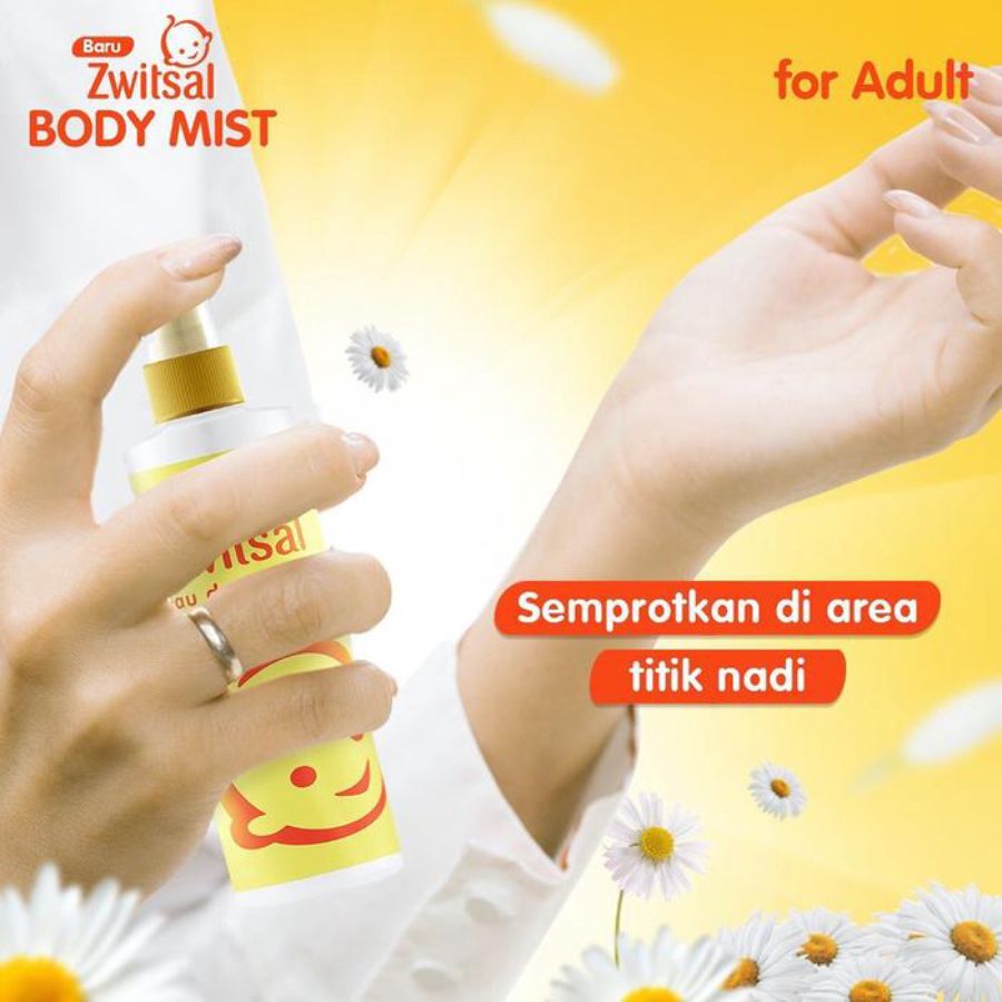 Zwitsal Eau De Zwitsal Body Mist 100ml