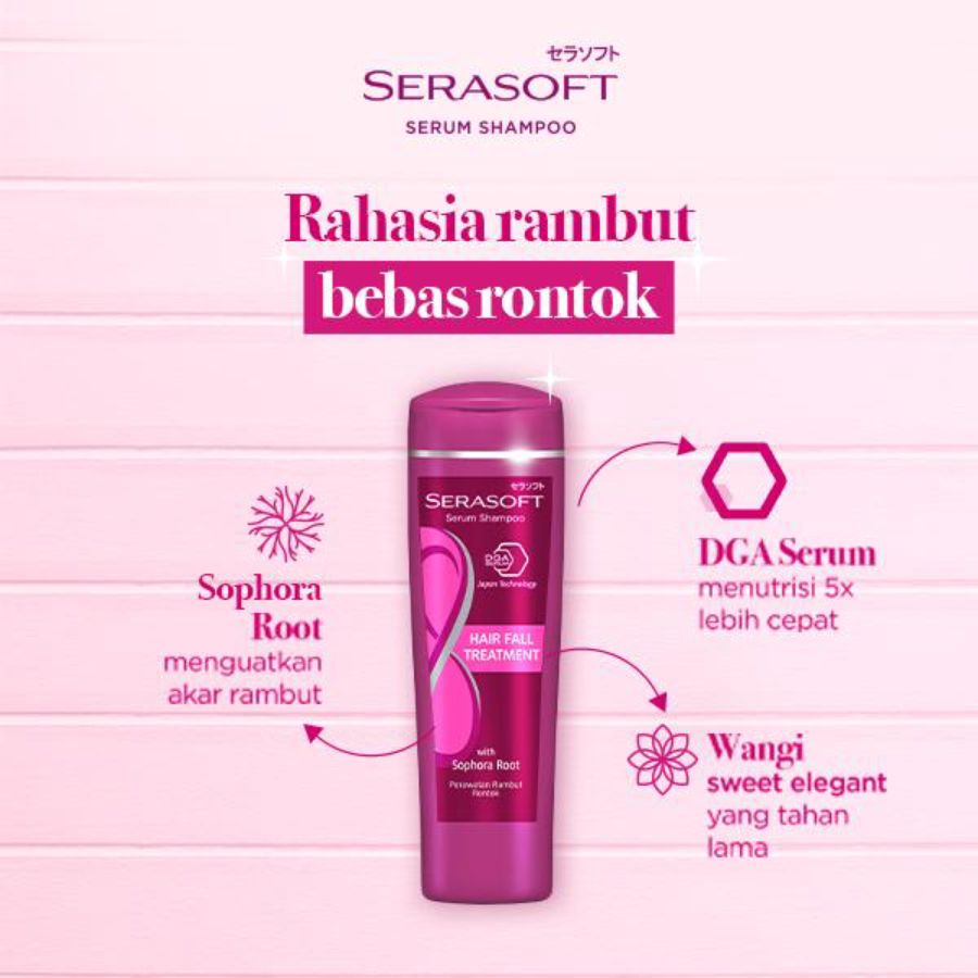 Serasoft Hairfall Treatment Shampoo 340ml