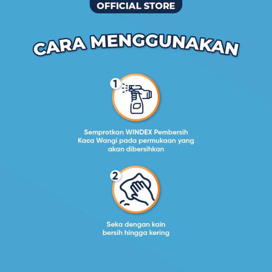 Windex Fresh Pembersih Kaca 500ml