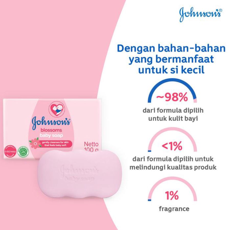 Johnson's Baby Soap Blossom 75gram