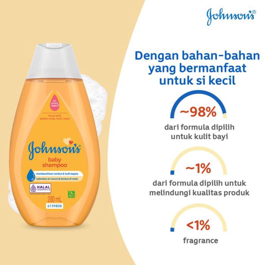 Johnson's Baby Shampoo Gold 100ml