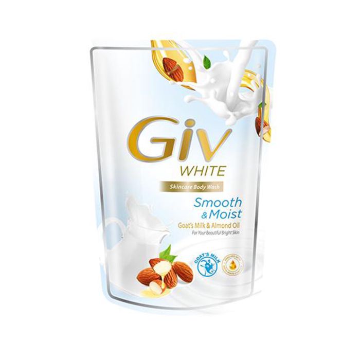 Giv White Goats Milk & Almond Body Wash 400ml