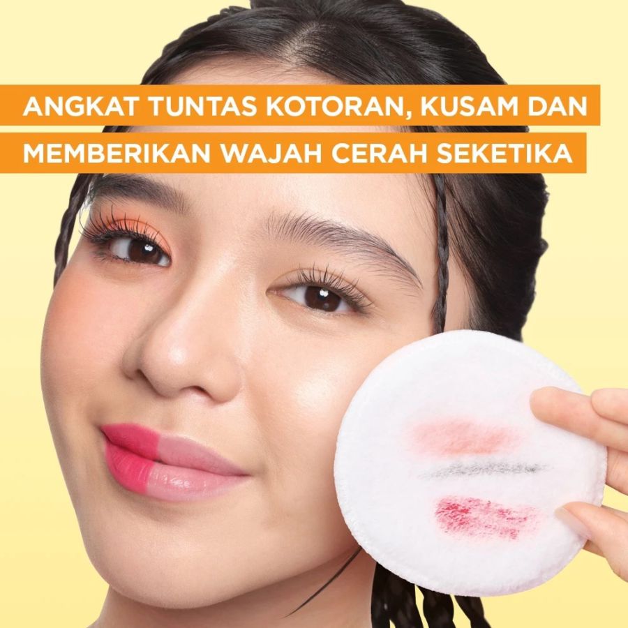 Garnier Micellar Cleansing Water Vitamin C Pembersih Make Up 400ml 400ml