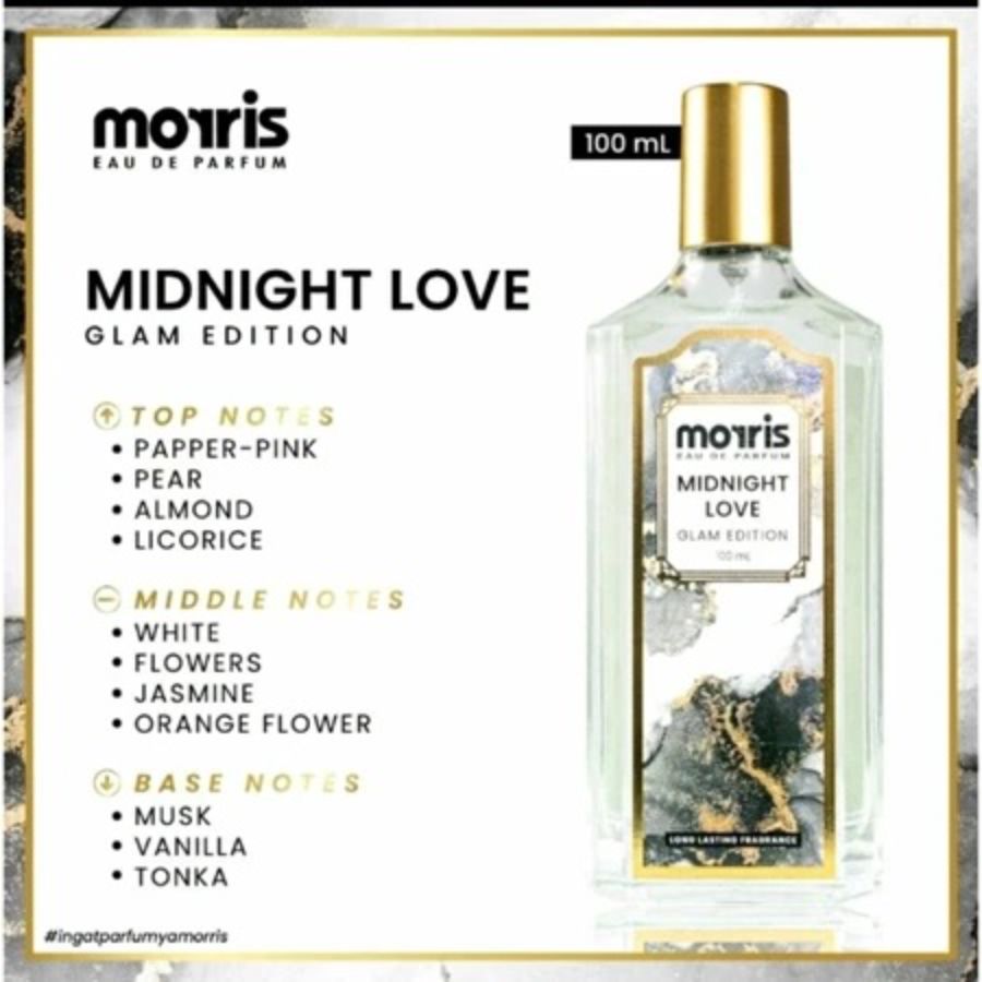Morris Glam Edition Midnight Love Eau de Parfum 100ml