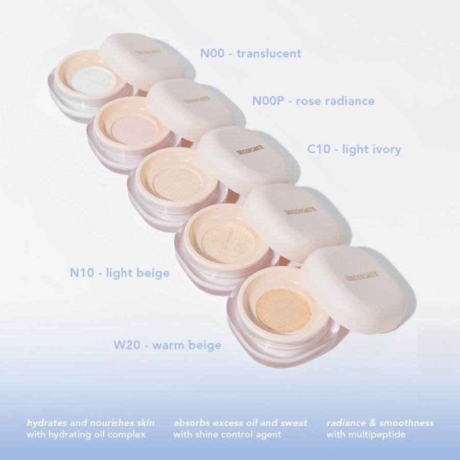 SECONDATE Silky Blur N00P Rose Radiance Loose Powder 8gram