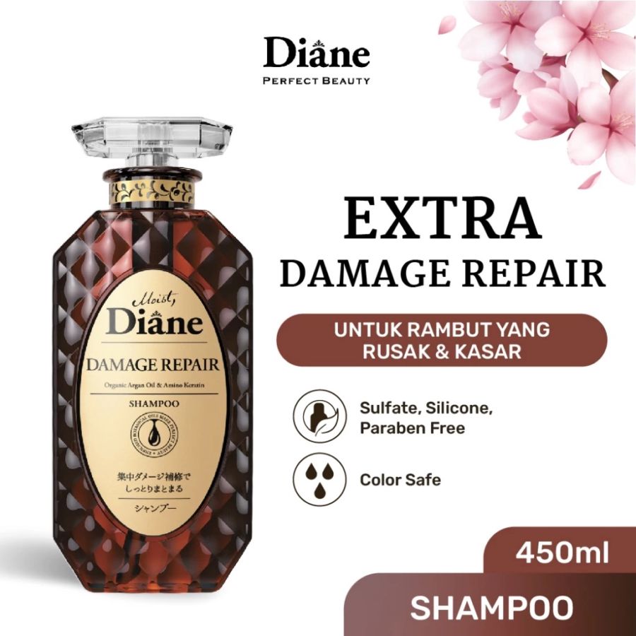 Moist Diane Damage Repair Shampoo 450ml